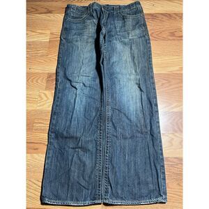 Vintage Y2K Urban UP Pipeline Straight Relaxed Loose Jeans